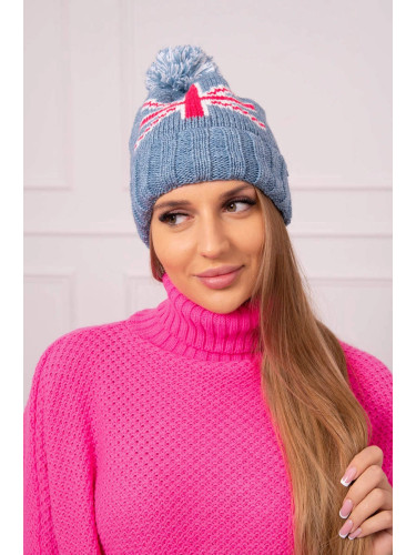 Kesi Cap with a pompom Elizabeth K386 jeans