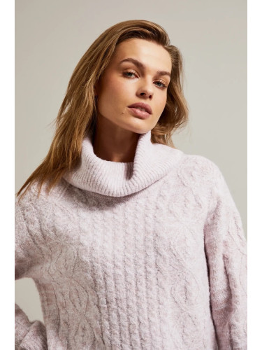 Marisse Women's Sweater Z-Sw-4545 Pink Mel