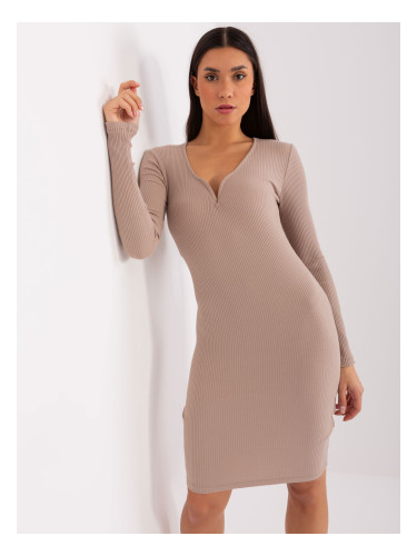 Dress-RV-SK-9220.72-dark beige