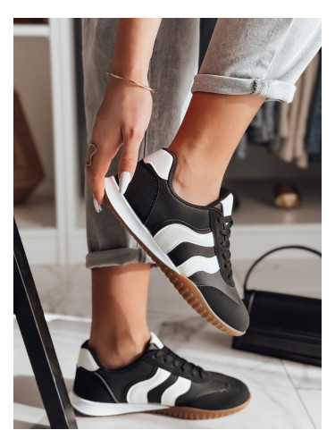 Дамски черни спортни маратонки Dstreet