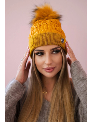 marka niezdefiniowana Cap K160 mustard