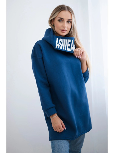 Padded hoodie with jeans