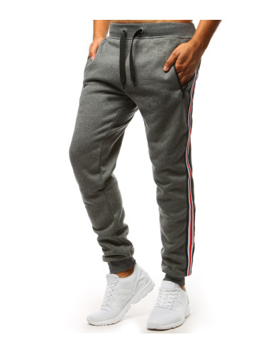 Spodnie męskie dresowe antracytowe Dstreet
