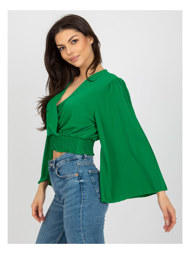 Blouse-DHJ-BZ-16503.30X-green