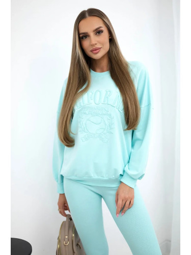 Cotton set California mint