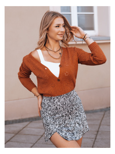 Sweter damski ZOLA rudy Dstreet