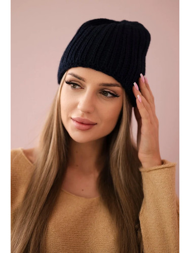 Women's cap Rebeka K345 dark blue
