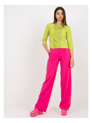 Blouse-LK-BZ-506522.07-lime green