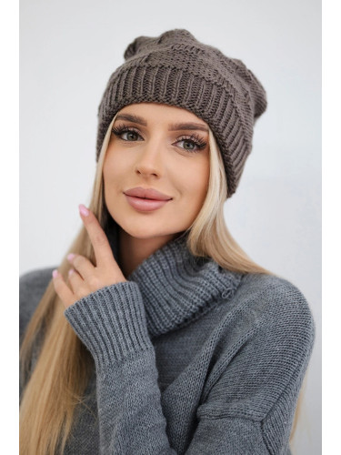 Kesi Women's cap Nastia K373 mocca