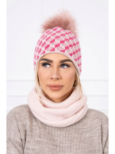 marka niezdefiniowana Women's set K155 powdered pink