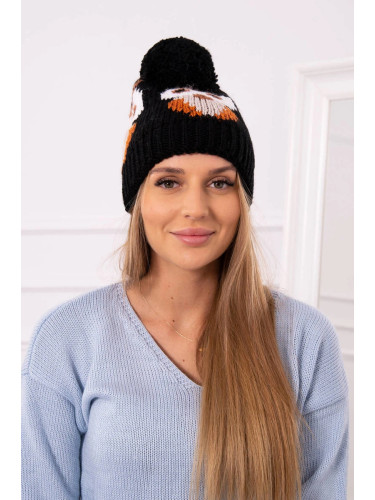 Women's cap Sowa K340 black