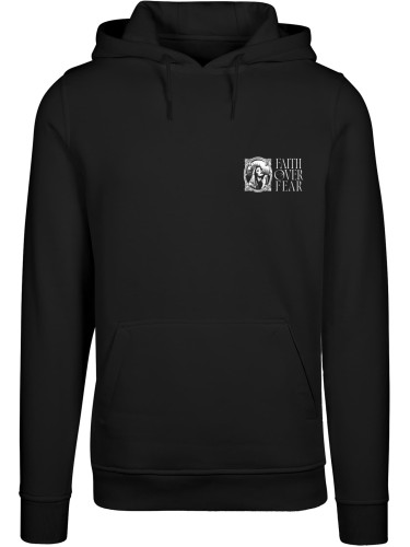 Men's sweatshirt Faith Over Fear black