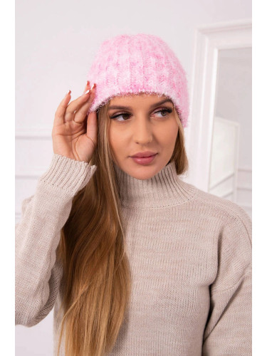 Women's cap Cina K259 light pink