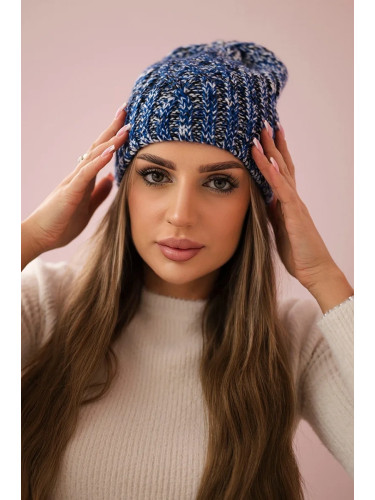 Kesi Cap with fleece Merry K225 mauve-blue