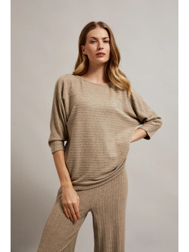 Marisse Women's Sweater Z-Sw-4562 Beige Melange