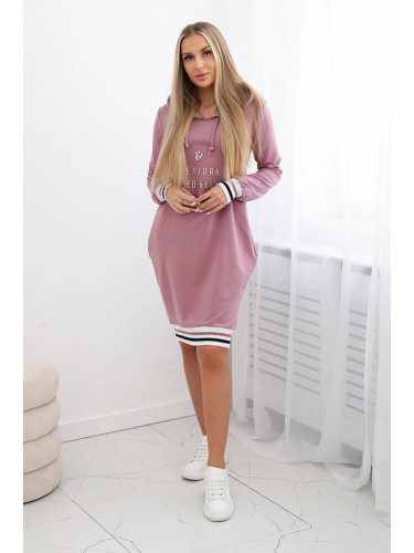 Brooklyn Dress Dark Pink