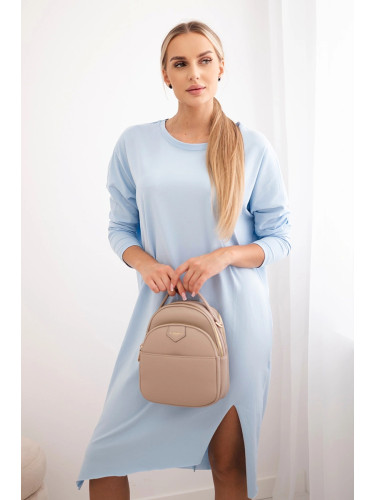 Oversize dress blue