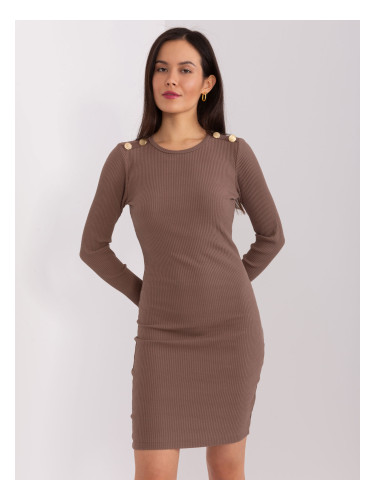 Dress-RV-SK-9219.13P-brown