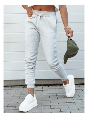 Дамски светлосиви спортни панталони FITS