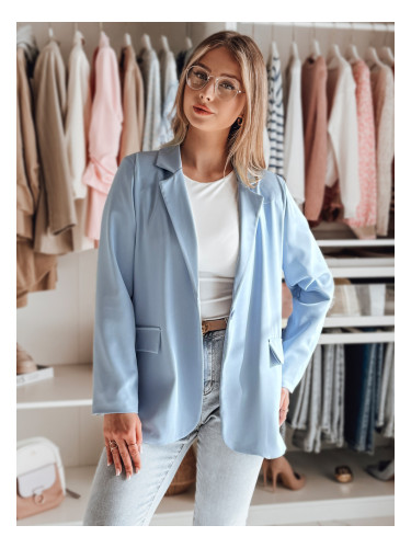 Дамско яке с овърсайз RESIDAL, синьо