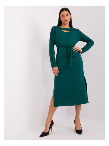 Dress-LK-SK-509447.75P-dark green