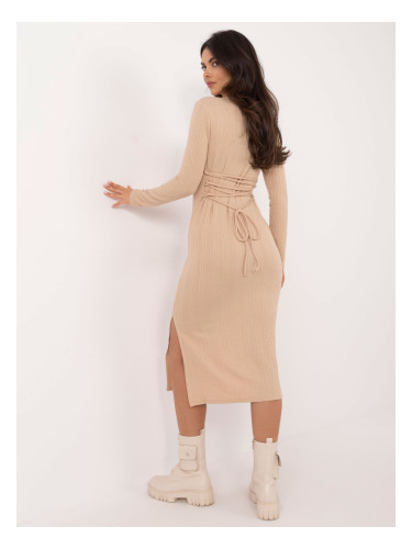 Dress-LK-SK-509820.67-beige