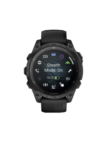 Смарт часовник Garmin Tactix 8 Amoled 47 мм Sapphire Applied Ballistics Ultralight Black/Pebble Gray 010-03405-01