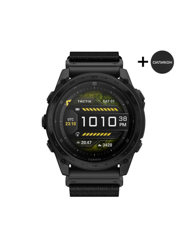 Смарт часовник Garmin Tactix 8 MIP 51 мм Sapphire Solar Applied Ballistics Ultralight Elite 010-03407-11