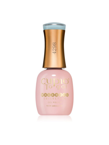 Cupio To Go! Macarons гел лак за нокти с използване на UV/LED лампа цвят Mint Chocolate 15 мл.