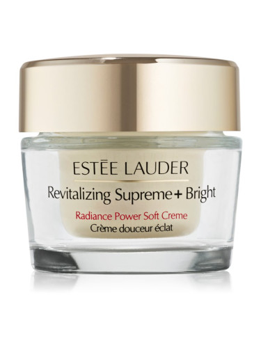 Estée Lauder Revitalizing Supreme+ Bright Radiance Power Soft Creme ревитализиращ крем за лице за освежаване и изглаждане на кожата 50 мл.