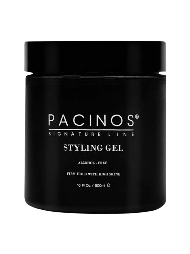 Pacinos Siganture Line Styling Gel гел за коса бляскав за мъже 500 мл.