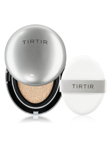TIRTIR Mask Fit Aura Cushion хидратиращ фон дьо тен в гъба за озаряване на лицето цвят 17W French Vanilla 18 гр.