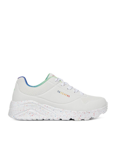 Skechers Сникърси UNO LITE 310456L WMLT Бял