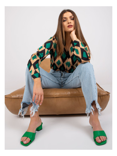 Blouse-DHJ-BZ-15256.53P-black-green