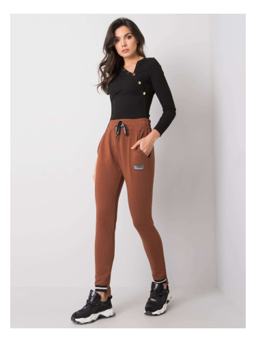 Sweatpants-RV-DR-5773.18X-dark brown