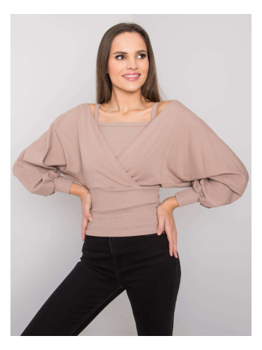 Blouse-RV-BZ-7311.02X-dark beige