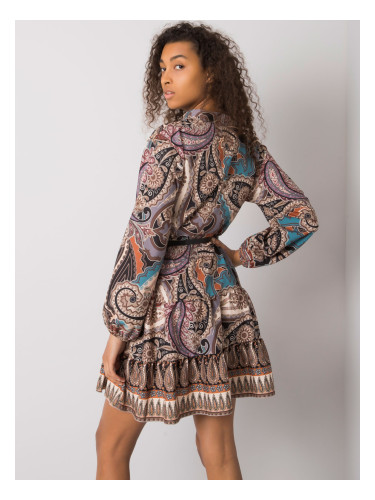 Dress-DHJ-SK-15053.61-black-beige