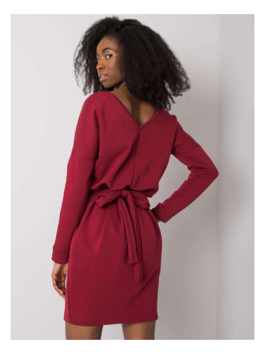 Dress-RV-SK-6037.18X-burgundy