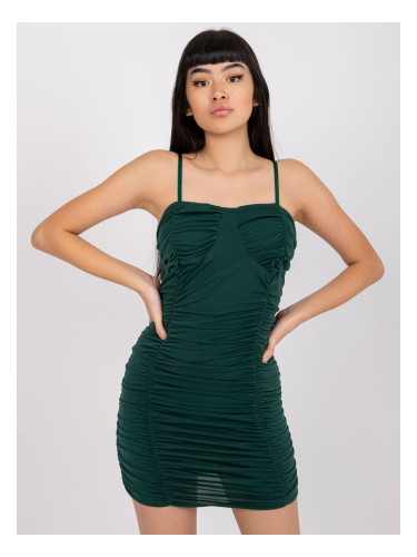 Dress-DHJ-SK-13930.90-dark green