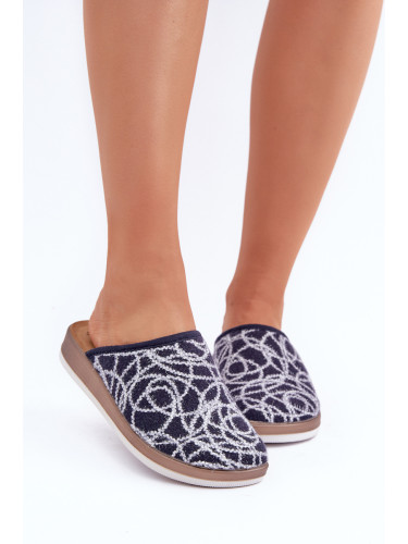 Блестящи дамски чехли Inblu