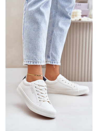 Insulated women's sneakers Big Star white