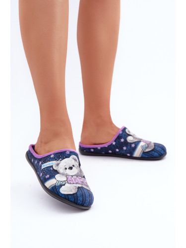 Дамски домашни чехли Penguins Inblu EC-81-004 Navy blue