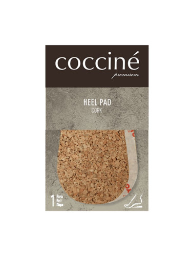 Coccine подложка за пета Корк и кожена пекари