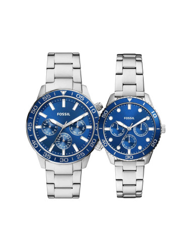 Комплект часовници за двойки Fossil His and Hers BQ2828SET
