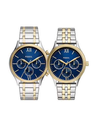 Комплект часовници за двойки Fossil His and Hers BQ2900SET