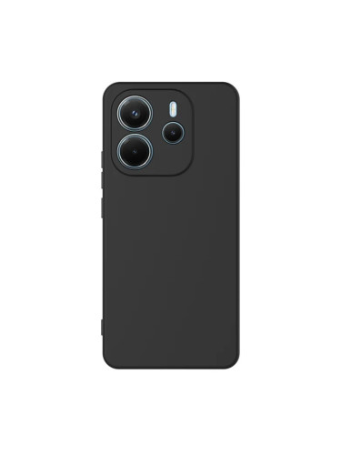 Силиконов кейс bSmart Silicone Soft Cover, За Xiaomi Redmi Note 14 5G, Черен