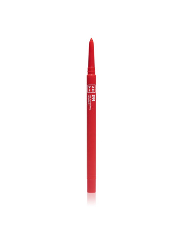 3INA The Automatic Lip Pencil молив-контур за устни цвят 244 - Classic red 0.35 гр.