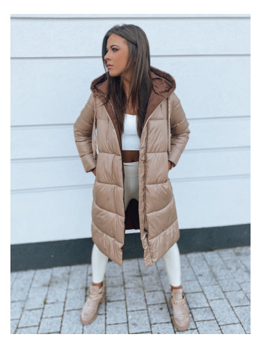 Kurtka damska KERMIT kamelowa Dstreet
