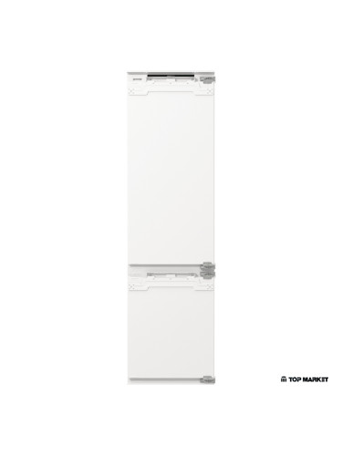 Хладилник за вграждане Gorenje NRKI519E82WF, Wi-Fi, 284 L, NoFrost Dual, AdaptTech, Бял,