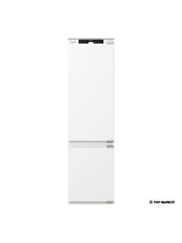 Хладилник за вграждане Gorenje NRKI519E41, 284 L, NoFrost Dual, AdaptTech, Бял